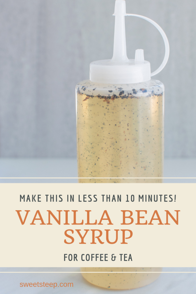 Starbucks Vanilla Syrup Recipe in 3 Easy Steps Sweet Steep