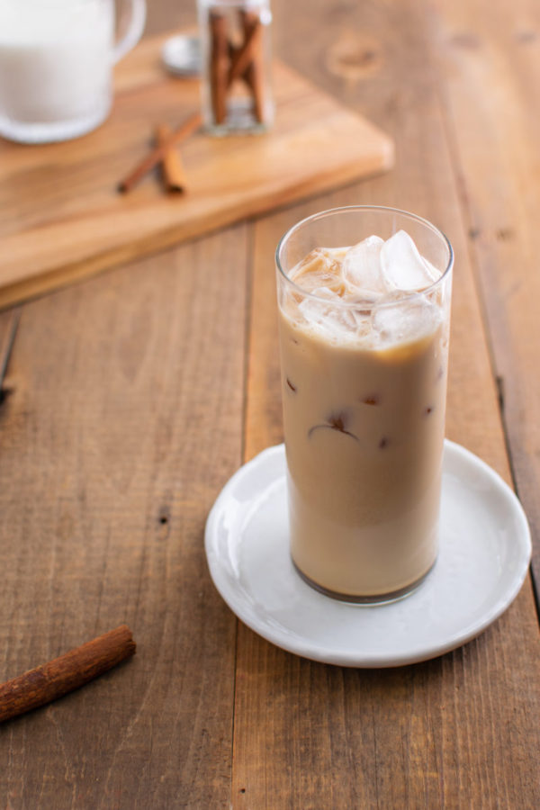 Starbucks Iced Chai Tea Latte With Pumpkin Cold Foam Calories Bios Pics