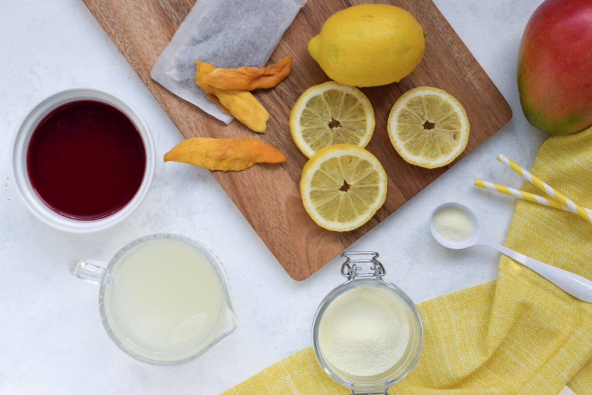 Iced Passion Tango Tea Lemonade Ingredients