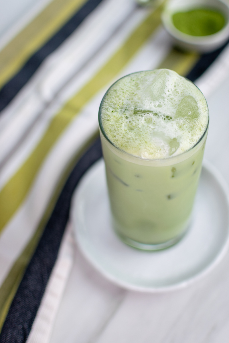 DIY Starbucks Iced Matcha Green Tea Latte Recipe - Sweet Steep