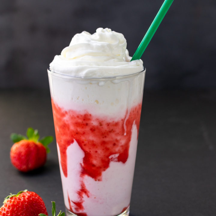 strawberry frappuccino starbucks recipe