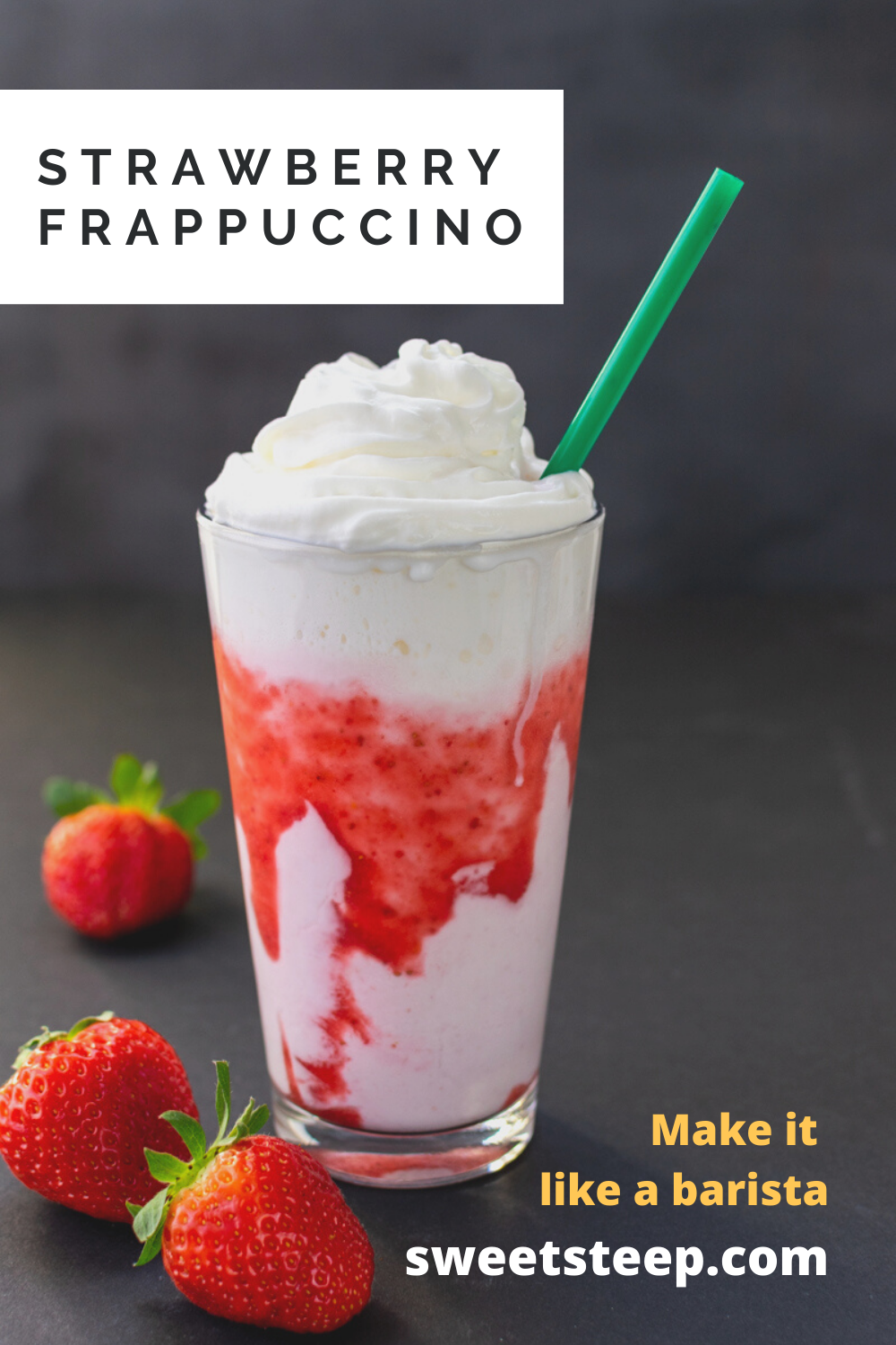 Starbucks Strawberry Frappuccino copycat recipe