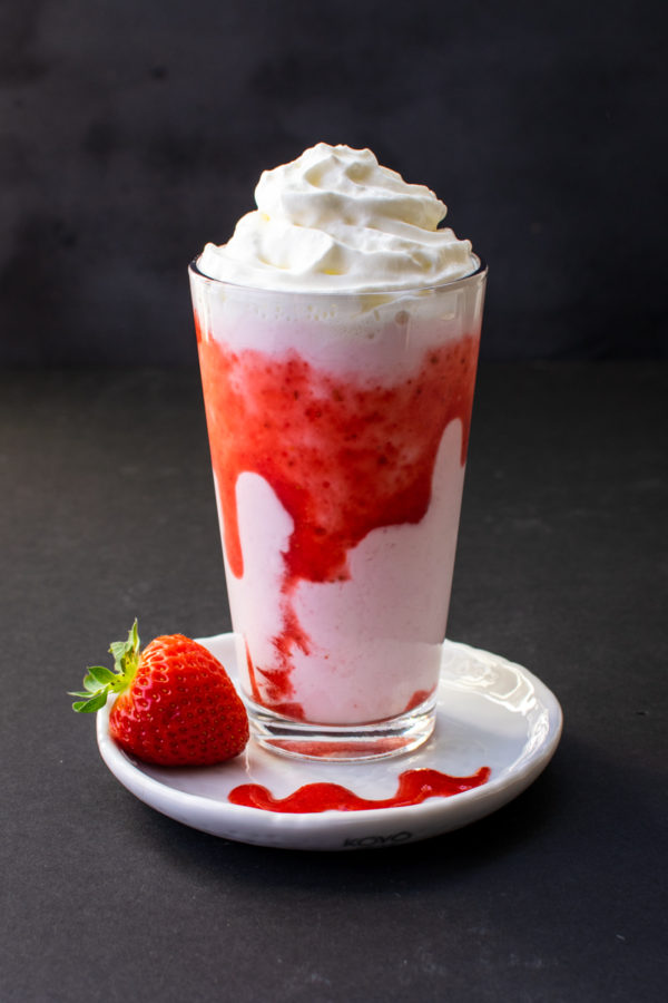 Starbucks Strawberry Frappuccino Recipe with Purée Sauce Sweet Steep