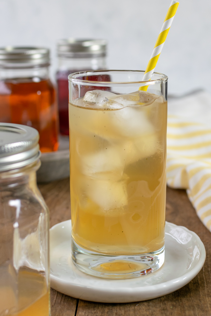 cold brewed iced tea