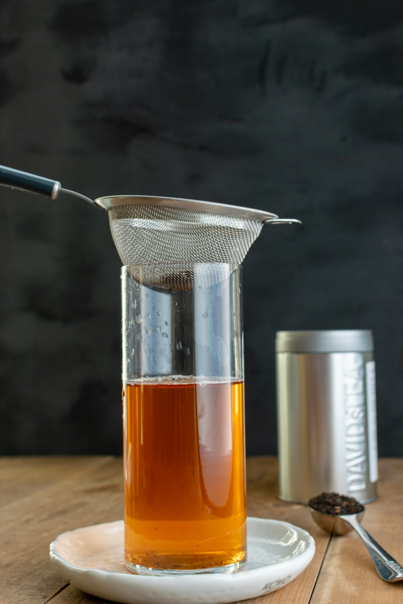 Iced Caramel English Breakfast Tea Latte Sweet Steep