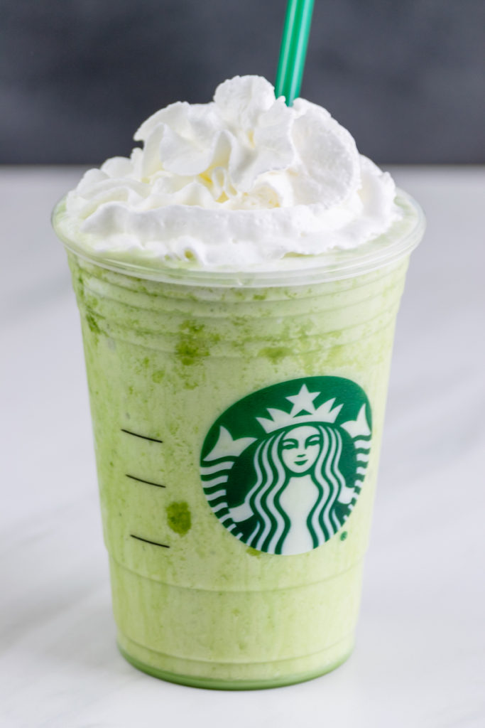 starbucks matcha green tea frappuccino