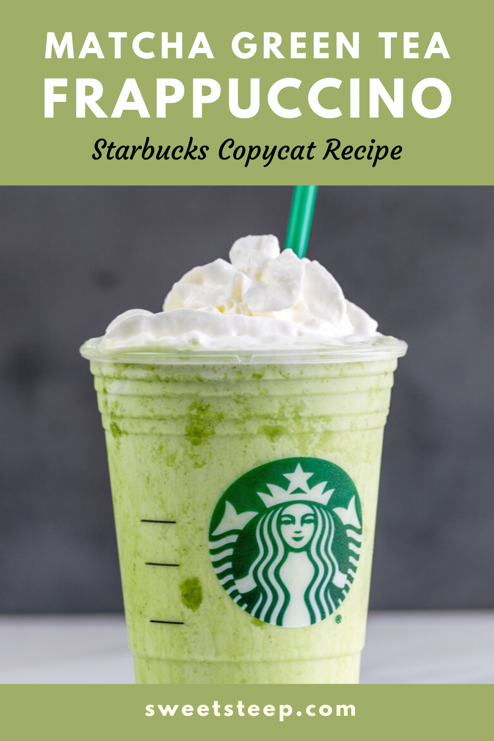 starbucks green tea frappuccino