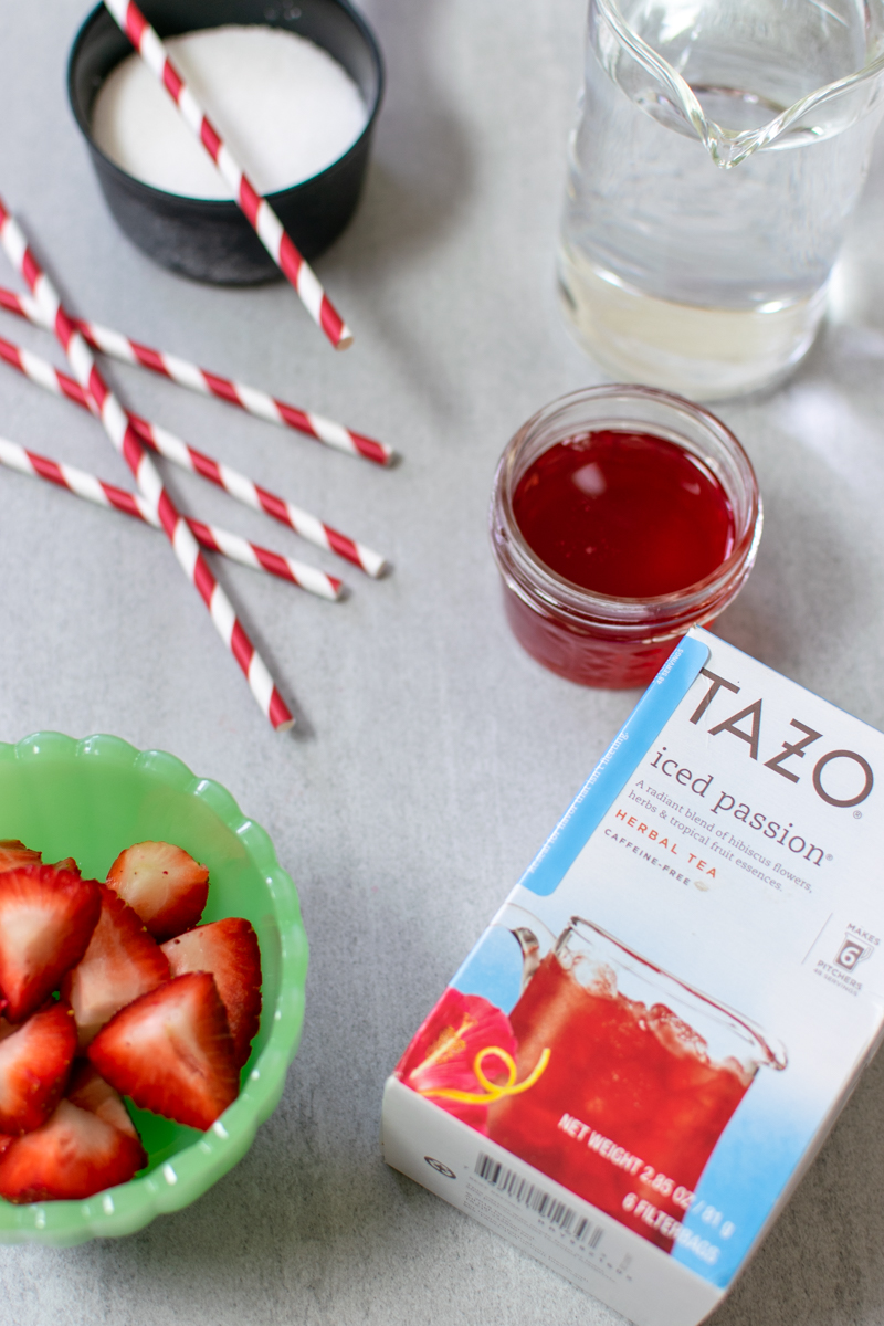 tazo iced passion tea concentrate