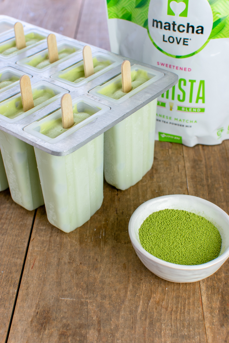 matcha gourmet popsicle recipe