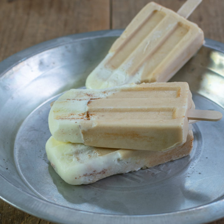 Chai Tea Latte Popsicles