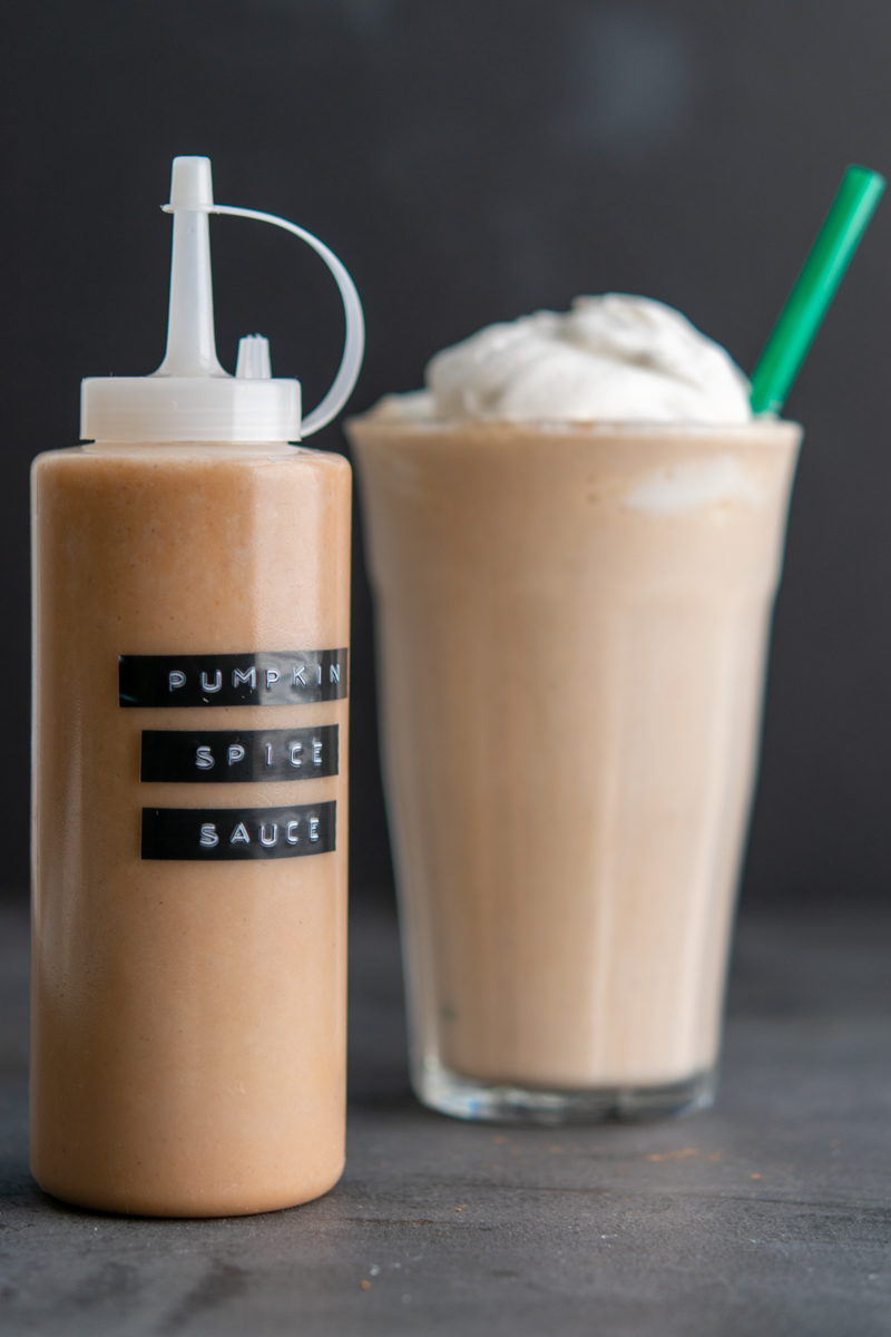 pumpkin spice frappuccino recipe