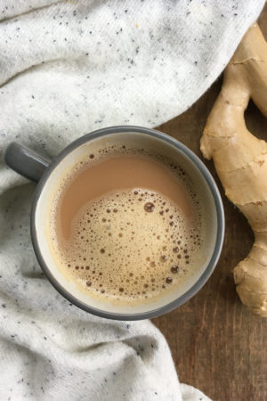 Ginger Milk Tea Recipe (Adrak wali Chai) - Sweet Steep