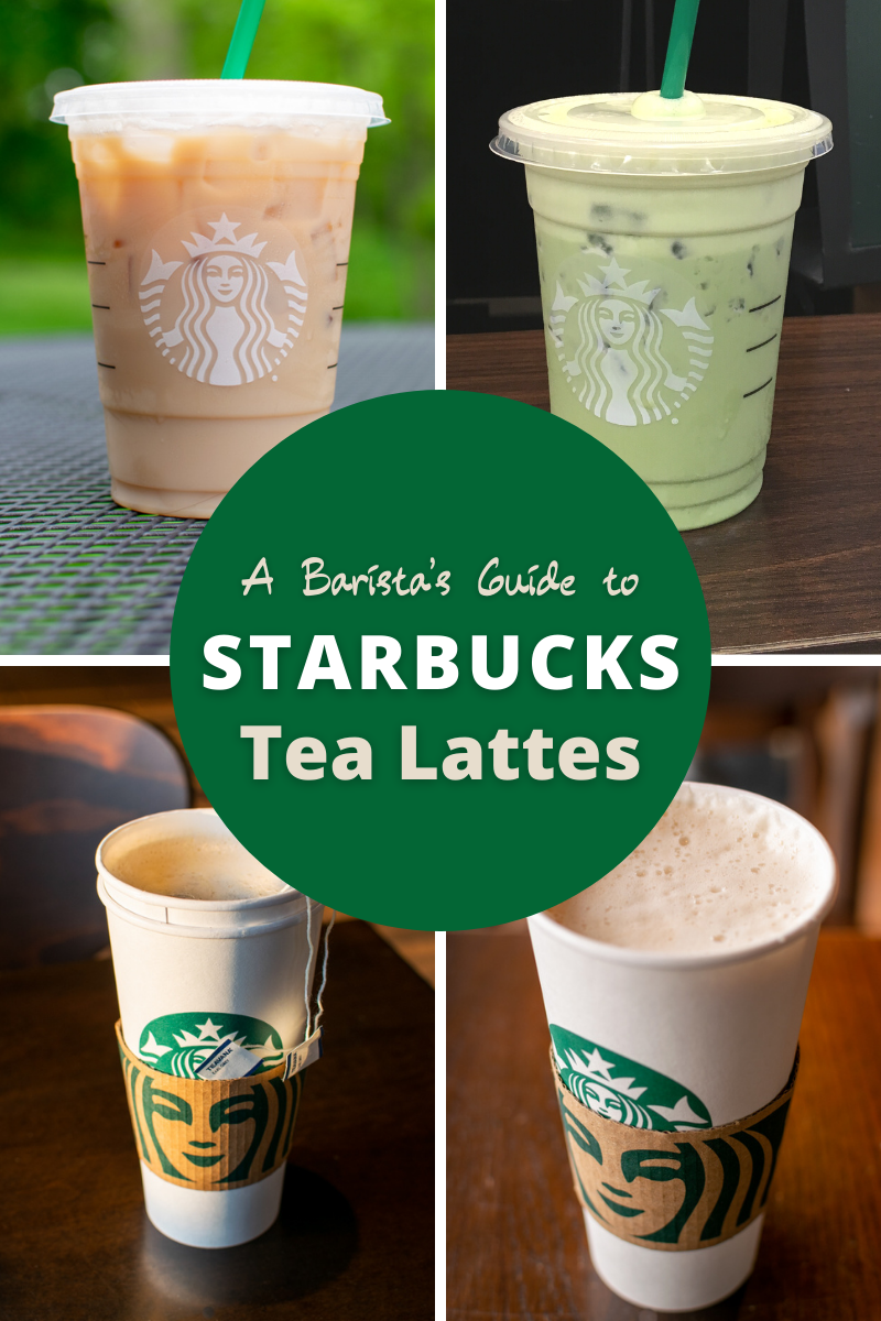 starbucks tea latte drinks on the menu