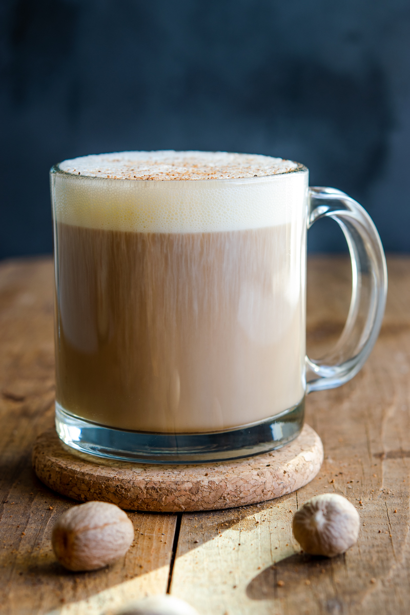 DIY Starbucks Chai Eggnog Latte
