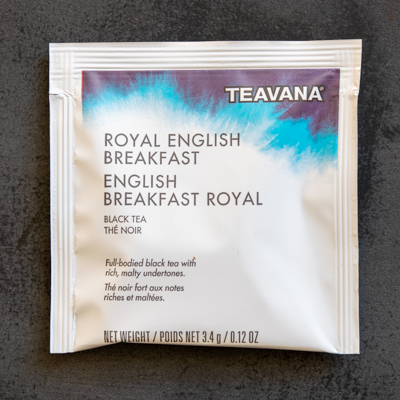 teavana royal english breakfast tea bag package