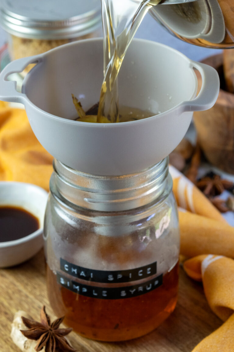 How to Make Chai Simple Syrup - Sweet Steep