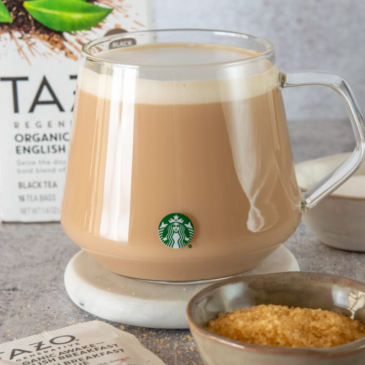 Starbucks Royal English Breakfast Tea Latte Copycat