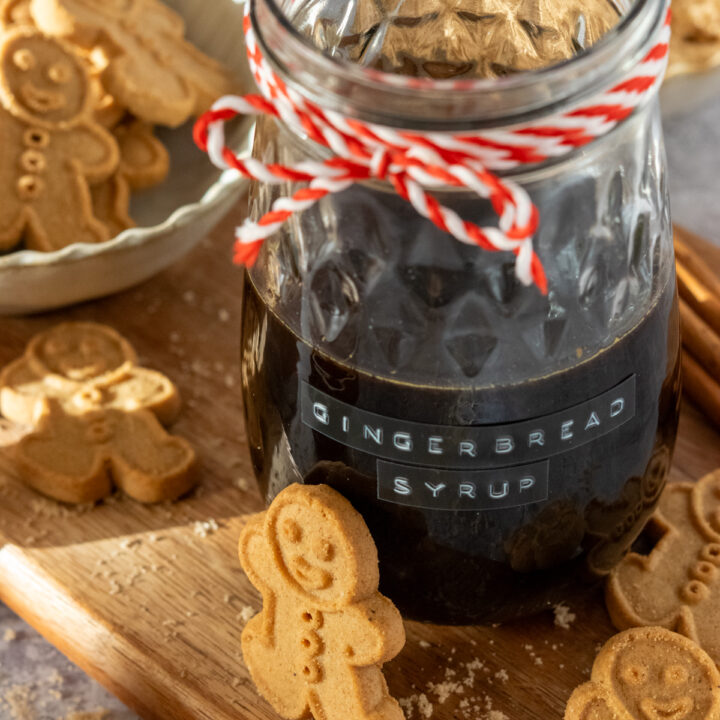 Homemade Gingerbread Syrup