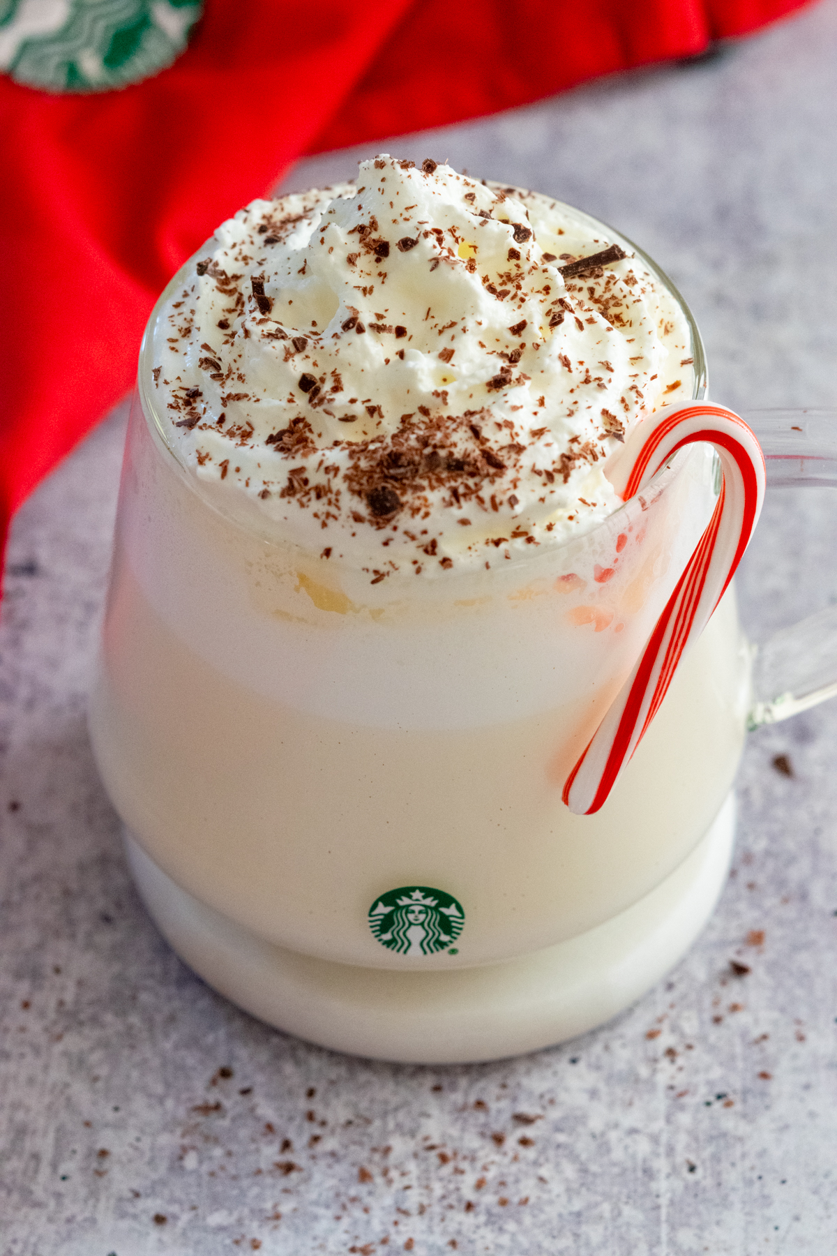 Starbucks Peppermint White Hot Chocolate Copycat Recipe - Sweet Steep