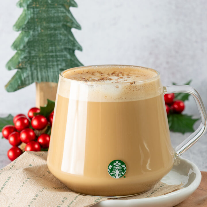 Starbucks Eggnog Latte Copycat