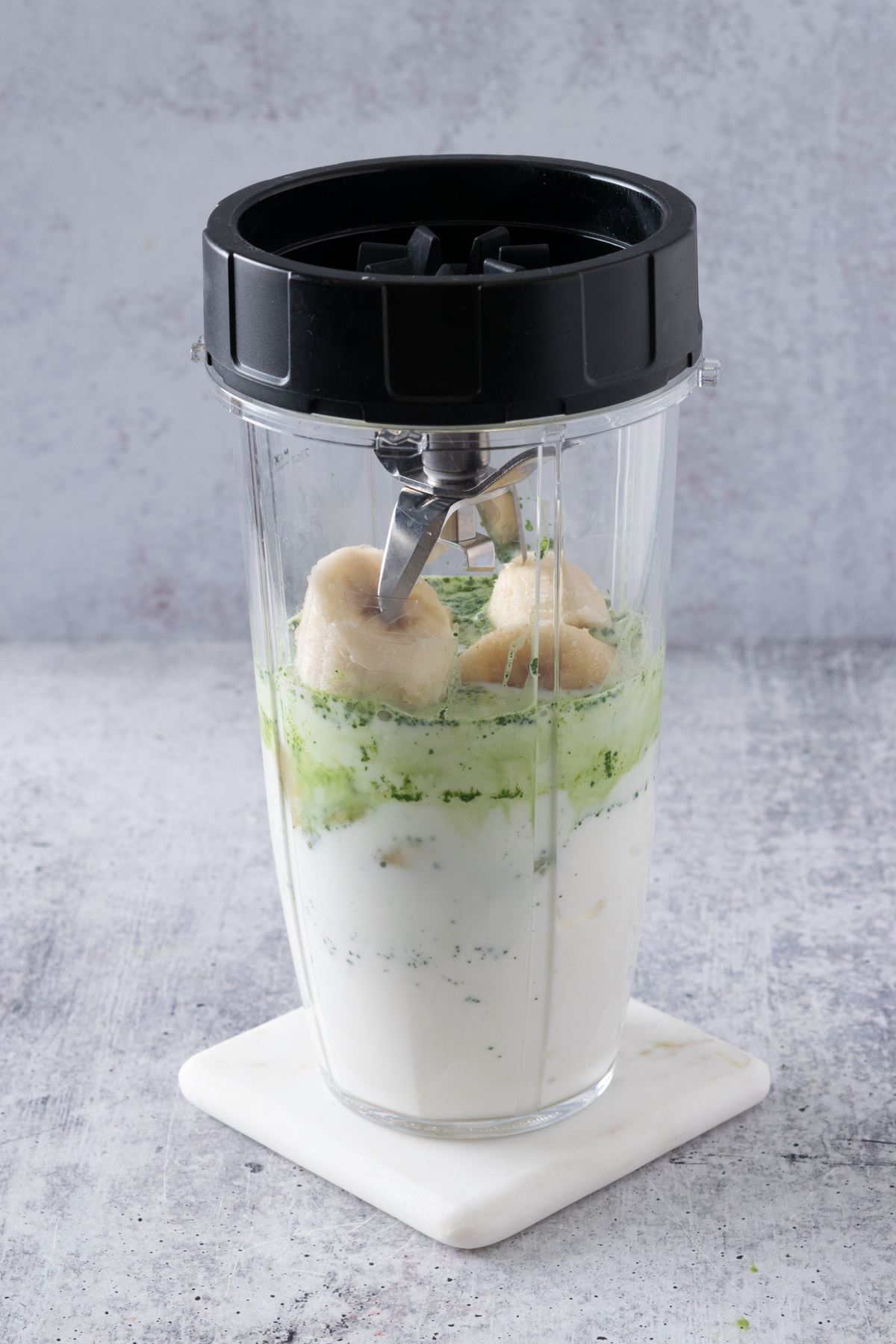Homemade Banana Matcha Smoothie - Sweet Steep