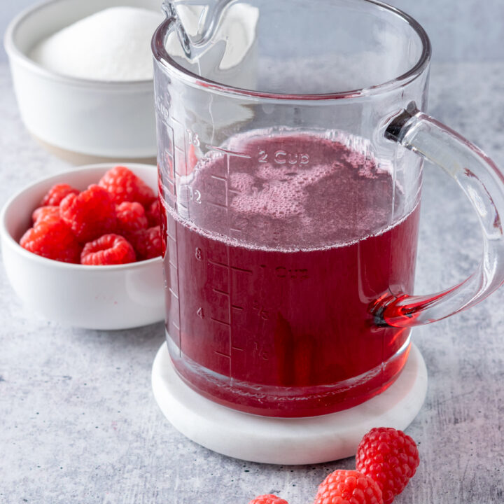 Raspberry Simple Syrup