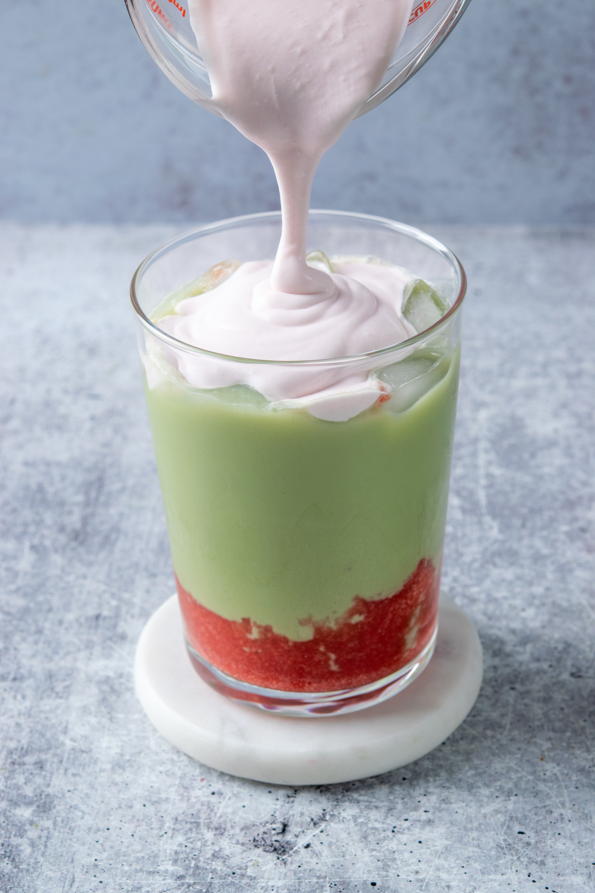 Iced Double Berry Matcha (Starbucks Copycat) - Sweet Steep